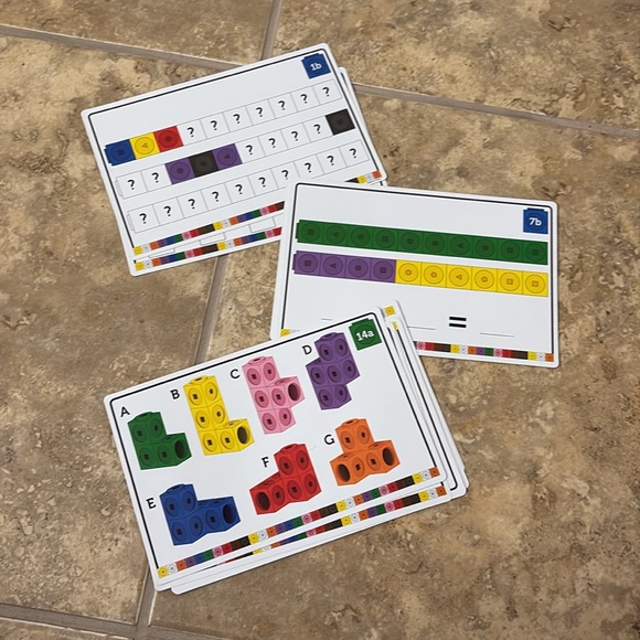 MathLink Cubes Early Math Activity Set - Picture 3 of 4